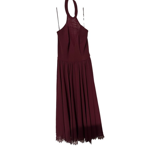 NWT Dress the Population/Mac Duggal Giorgia Fit & Flare HALTER DRESS Size M/10 - Picture 5 of 6